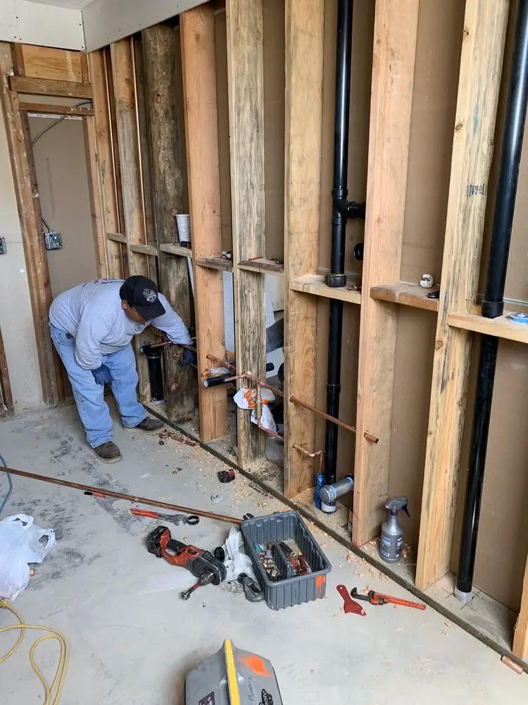 Commercial rough-in plumbing for Trenchless Sewer Repair in Belterra